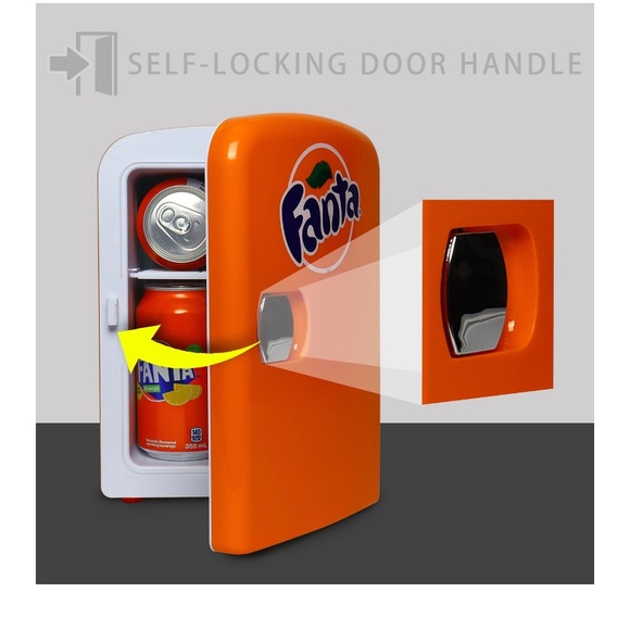 🥳 HOST PICK🥳 FANTA mini fridge. - Picture 3 of 16